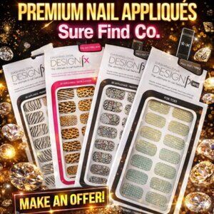 Dashing Diva Design FX Nail Appliques 4 pack the ultimate in nail fashion
